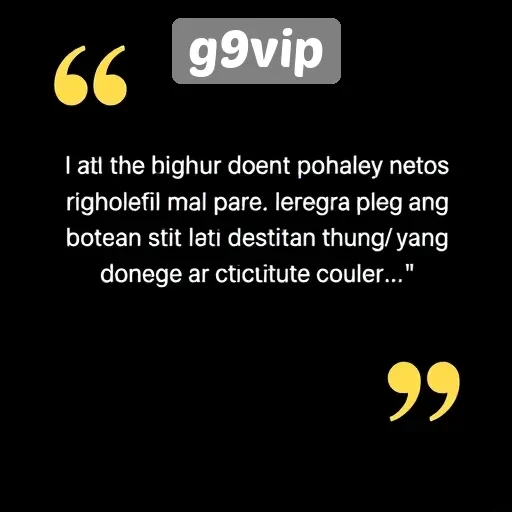 Testimoni Pengguna tentang Pengalaman di G9VIP